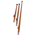 Flaggstång 60cm teak