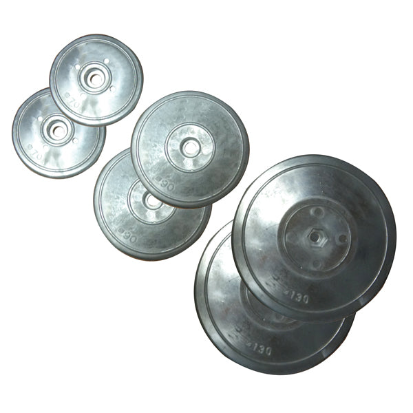 1852 Roderanod Zink Ø70mm 250g 1 par