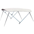 Bimini top 3-armad alurör Ø25mm vitt l180 b160-170 h110cm