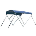 Bimini top 3-armad alurör Ø25mm blått L180 B210-220 H110cm