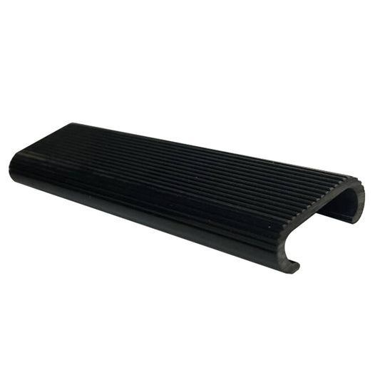 Fotsteg svart PVC 130mm, till badstege