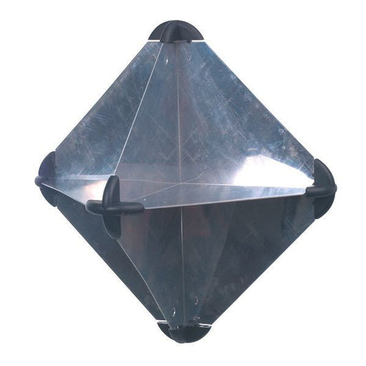 Radarreflektor aluminium 300 x 300 x 415mm 650g 5m2