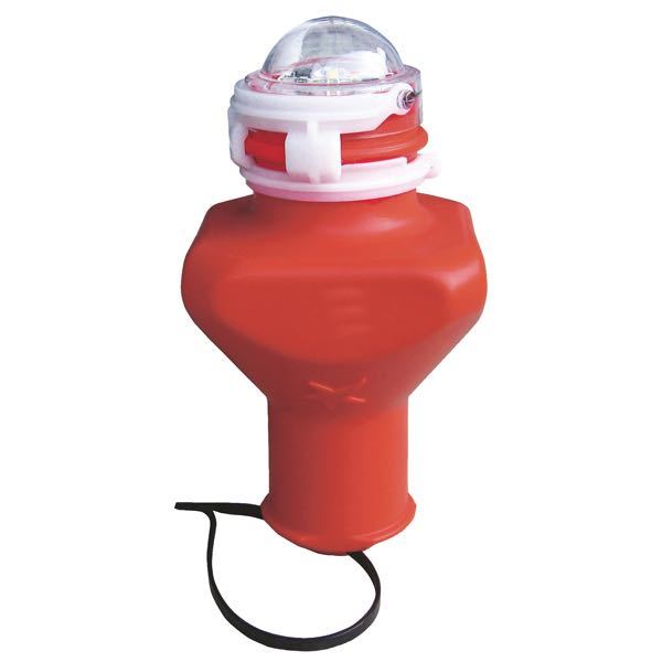 Nuova rade stella räddningsljus LED till 1st. lr20-batteri