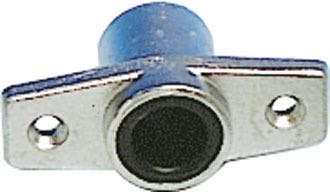 Årklyksfäste 2 1/4" f nedfällning, alu öppen botten, 1st Hål Ø 16,8mm