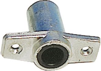 Årklyksfäste 2 1/4" f nedfällning alu, stängd botten, 1st, Hål Ø 16,8mm