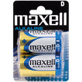 Maxell Alkalline D / LR20-batterier - 2st.