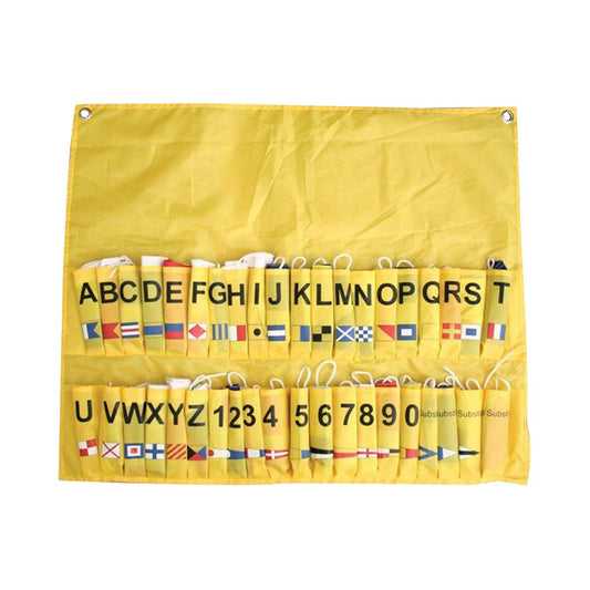 Set med signalflaggor Lalizas - 40 st