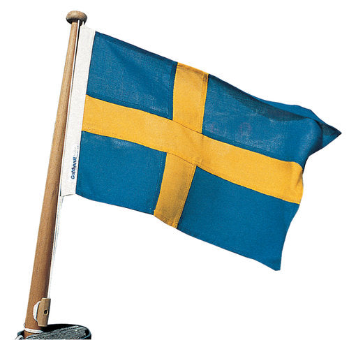 Båtflagga bomull se, 120x75 cm