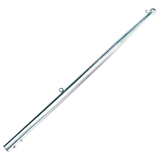 Flaggstång AISI 316 med klickmontering L-600mm Ø20mm