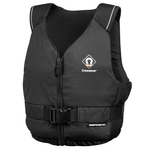 Crewsaver Response 50N flytväst svart, XL bröstmått 111-124cm