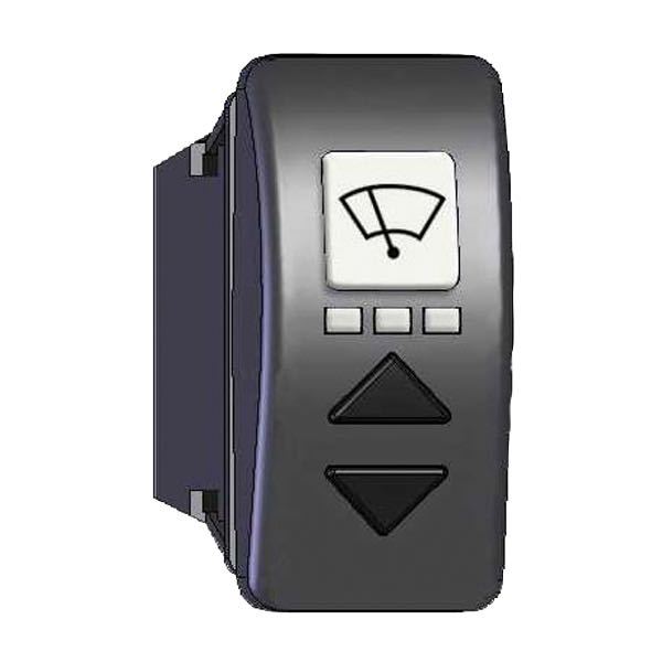 Kontakt med torkarrobot 12/24V  - två motorer