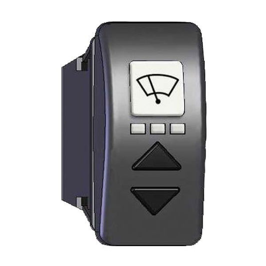 Kontakt med torkarrobot 12/24V  - två motorer