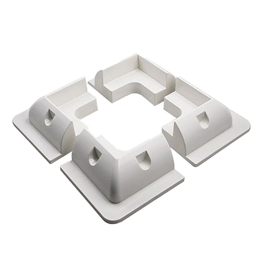 Monteringsbeslag t solpanel, hörn 4st