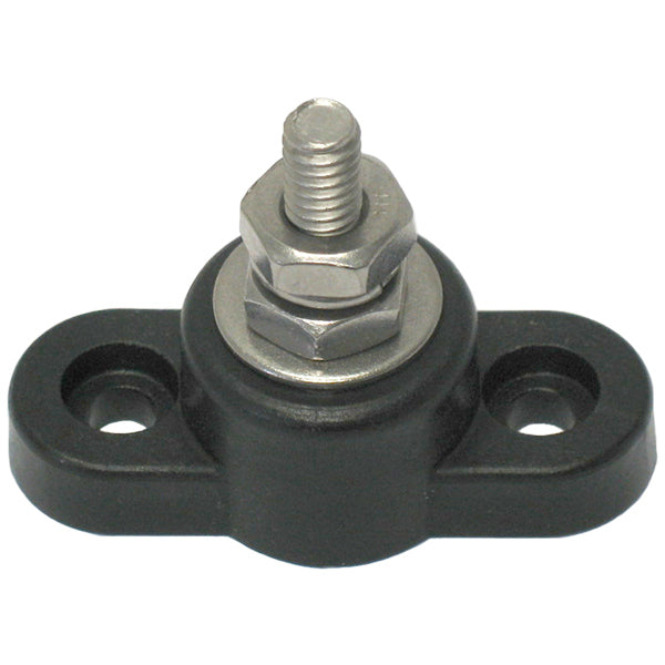 EL koppling enkel svart max. 150Amp Ø6