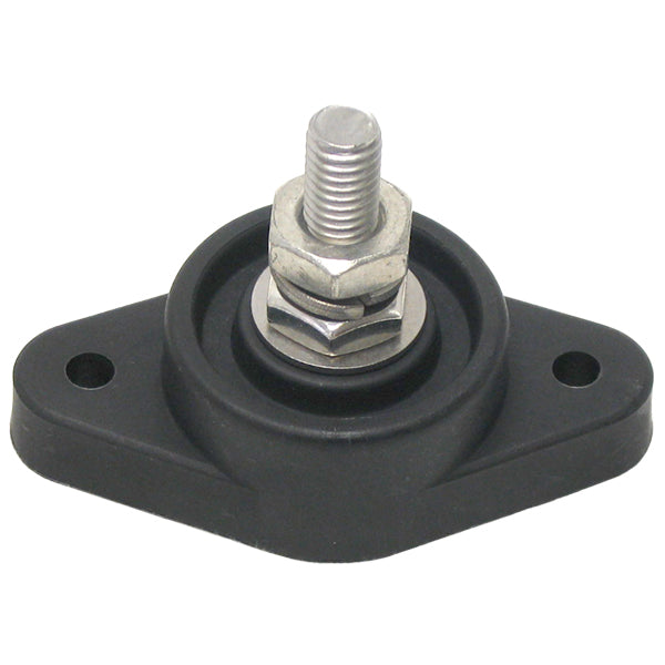 EL koppling enkel svart max. 240Amp Ø9