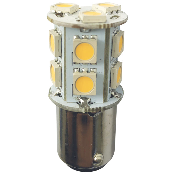 1852 LED-bajonett BA15D Ø19x43mm 10-35vdc 1