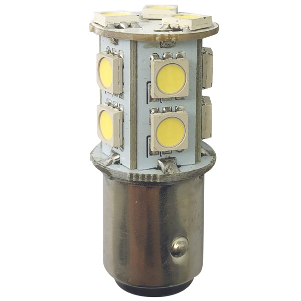 1852 LED-lanternlampa BAY15D Ø19x43mm 10-35V 2