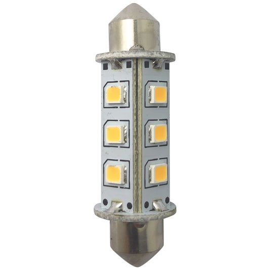 1852 LED pinol/spollampa 42mm 10-36vdc 1,2/10W omni - 2 pack