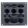 BEP-elpanel 5 kont.12 V ext.