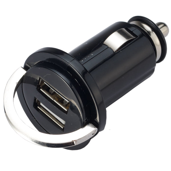 USB-laddare dubbla 12-24 Vdc uttag 5v / 2