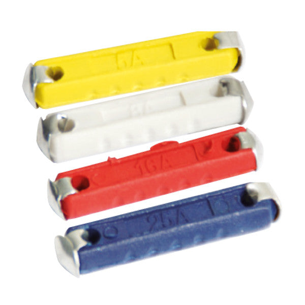 Oceanflex Porslins säkring 16 Amp, röd - 10 st.