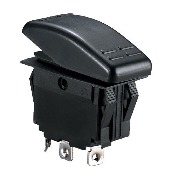Kontakt 3-polig 12 V max 15a-(on)- off - on