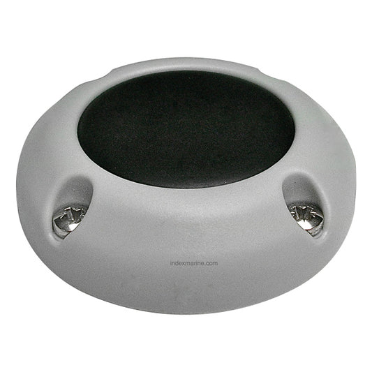 Kabelgenomföring grå nylon 49x19 mm kontakt max 20 mm