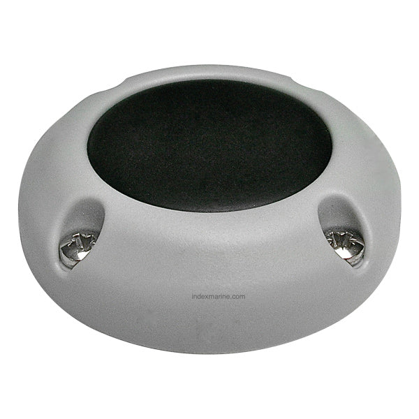 Kabelgenomföring grå nylon 60x19 mm kontakt max 30 mm