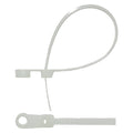 Buntband vita med hål 220 x 4.3 mm-20 st