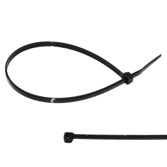 Buntband svart 140 x 3,6 mm-100 st