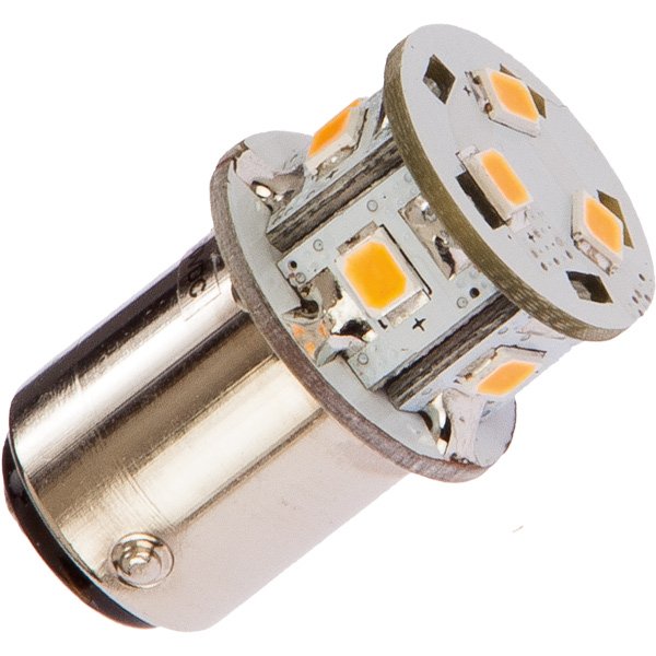 Nauticled bajonett BA15D/BA15 Ø19x33 mm 10-35vdc 1