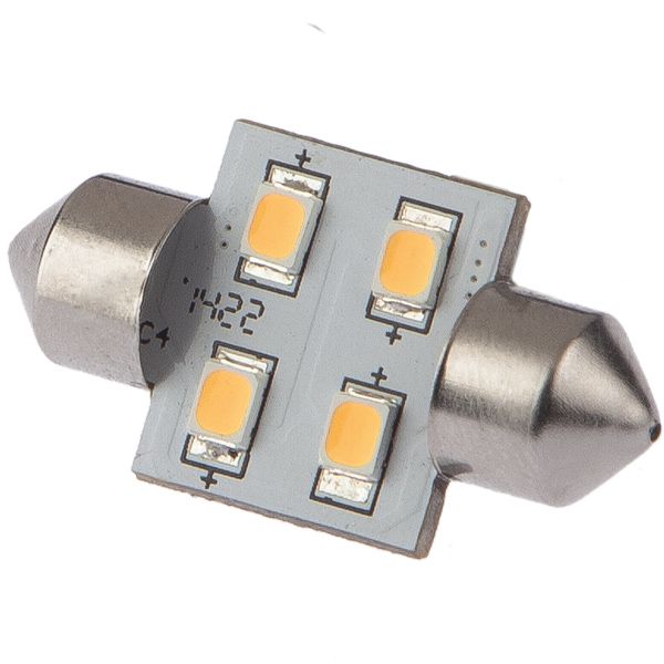 Nauticled spollampa 31 mm 10-30vdc 0