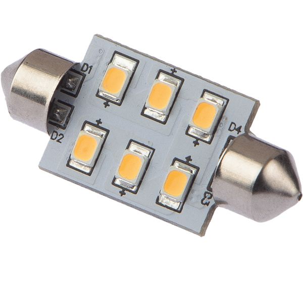Nauticled spollampa 42mm 10-35vdc 1