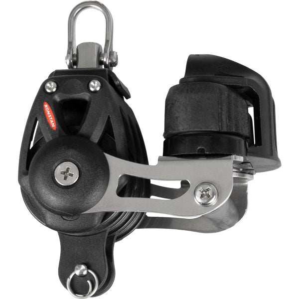 Ronstan Orbit Trippelblock med hundsvott/skotlås serie 40