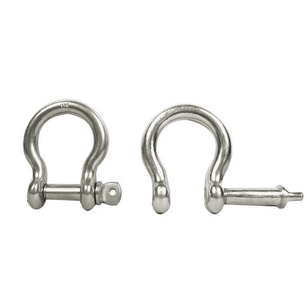 Lyrschackel 4 mm vingskruv RF stål