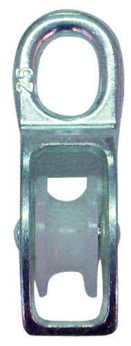 Enkelblock galv 50 mm