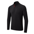 Gill UV009 Men's UV Långärmad Zip T-shirt svart strl L