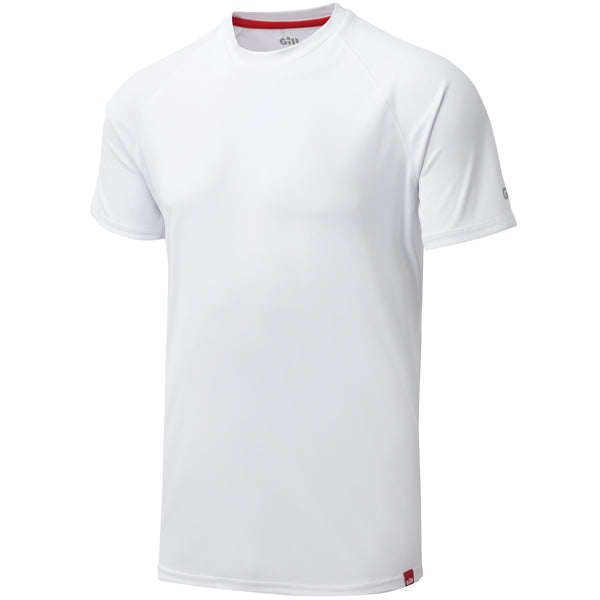 Gill UV010 Herr UV Tec T-Shirt Vit Str XXL