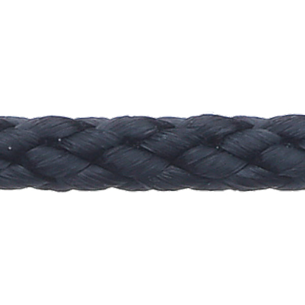 Robline Polyester 8 lina 6 mm Svart 200 m