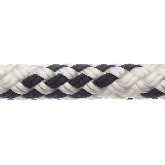 Robline Sirius 300 Fall/skot 10mm vit/Blå - 1m
