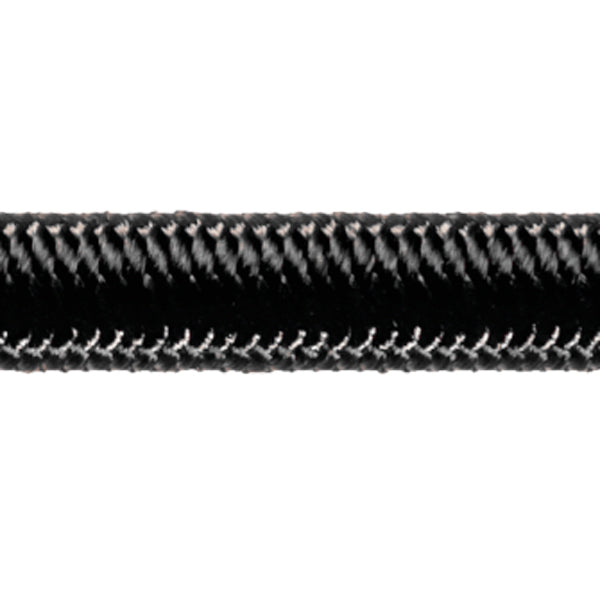 Robline High-Tech elastisk lina 3 mm Svart 100 m