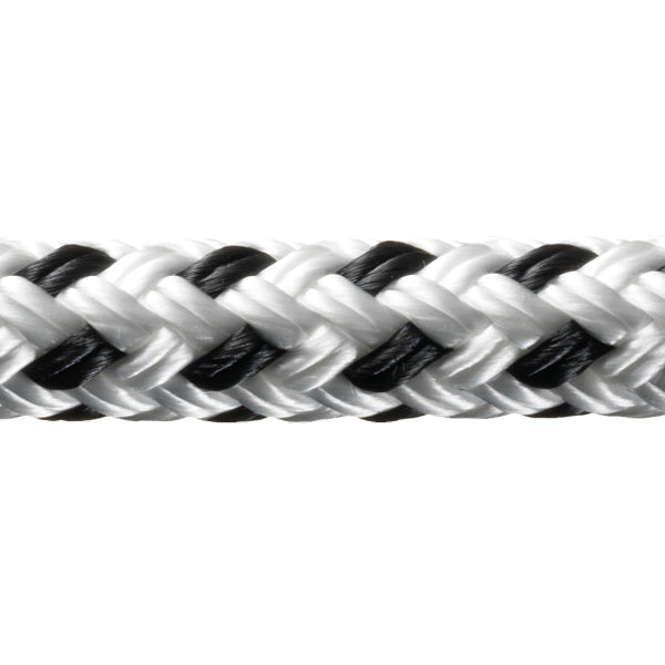 Robline Rio 16 mm Vit/Svart 150 m