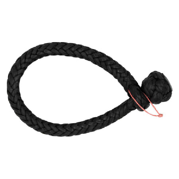 Robline Soft schackel 9mm Svart 100mm 4T