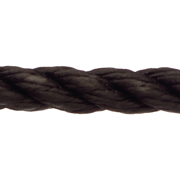Robline Cormoran Förtöjningslina, 10mm svart  - 1m