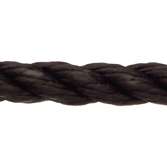 Robline Cormoran Förtöjningslina, 14mm svart  - 1m