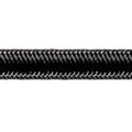 Robline elastisk lina 8 mm Svart 100 m