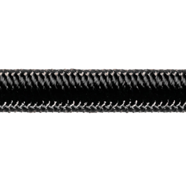 Robline elastisk lina 8 mm Svart 100 m