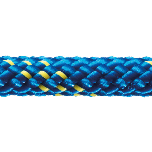 Robline Dinghy Light, 6mm Blå/Gul  - 1 m