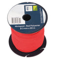 1852 Minirulle röd Polyester Ø3mm x 20m 9st/pkt