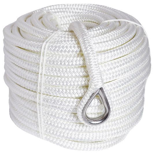 1852 ankarlina flätad polyester med RF kaus 12 mm 40 meter